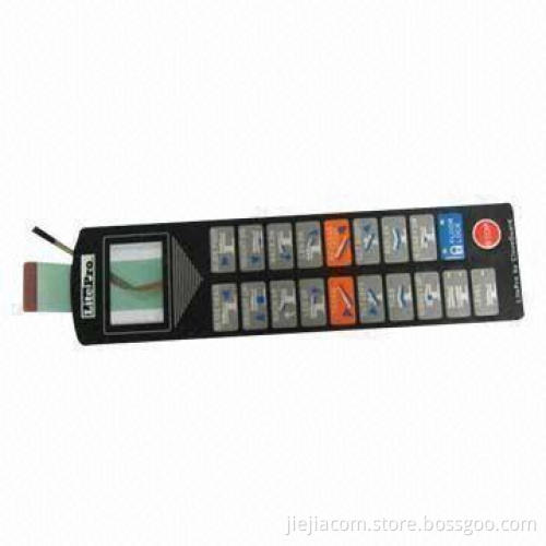 Membrane Switches with EL and LED, High-quality Membrane Switches, Customized Designs Accepted
